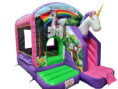 Nieuw te huur springkussen unicorn 4 x3 m 4 x3 m 75  euro per dag Afmetingen 4 x 3 m